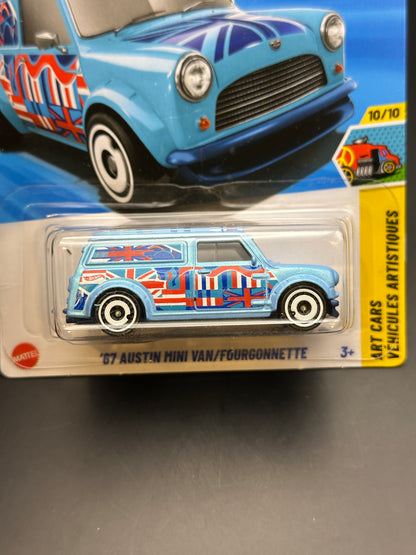 HOT WHEELS - 67 AUSTIN MINI VAN (2025) - HW ART CARS 10/10