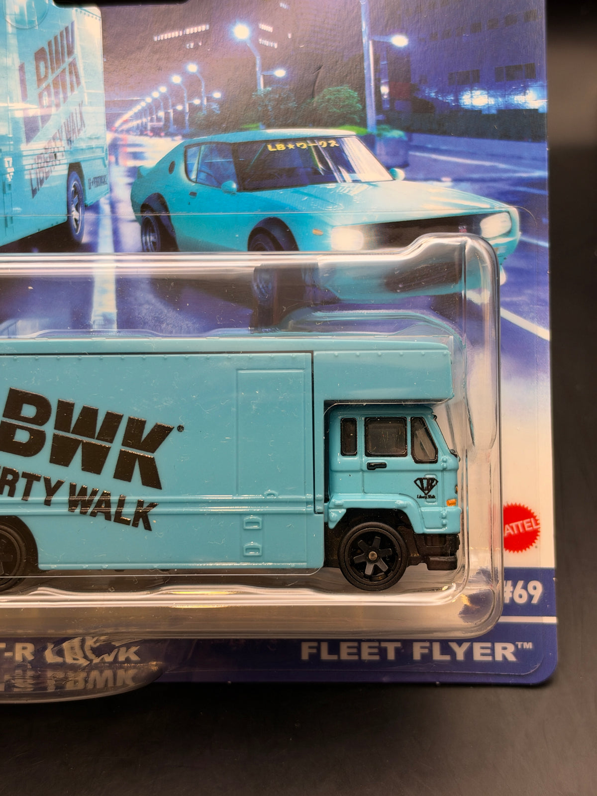HOT WHEELS - NISSAN SKYLINE 2000GT-R / FLEET FLYER (2024) - TEAM TRANSPORT #69