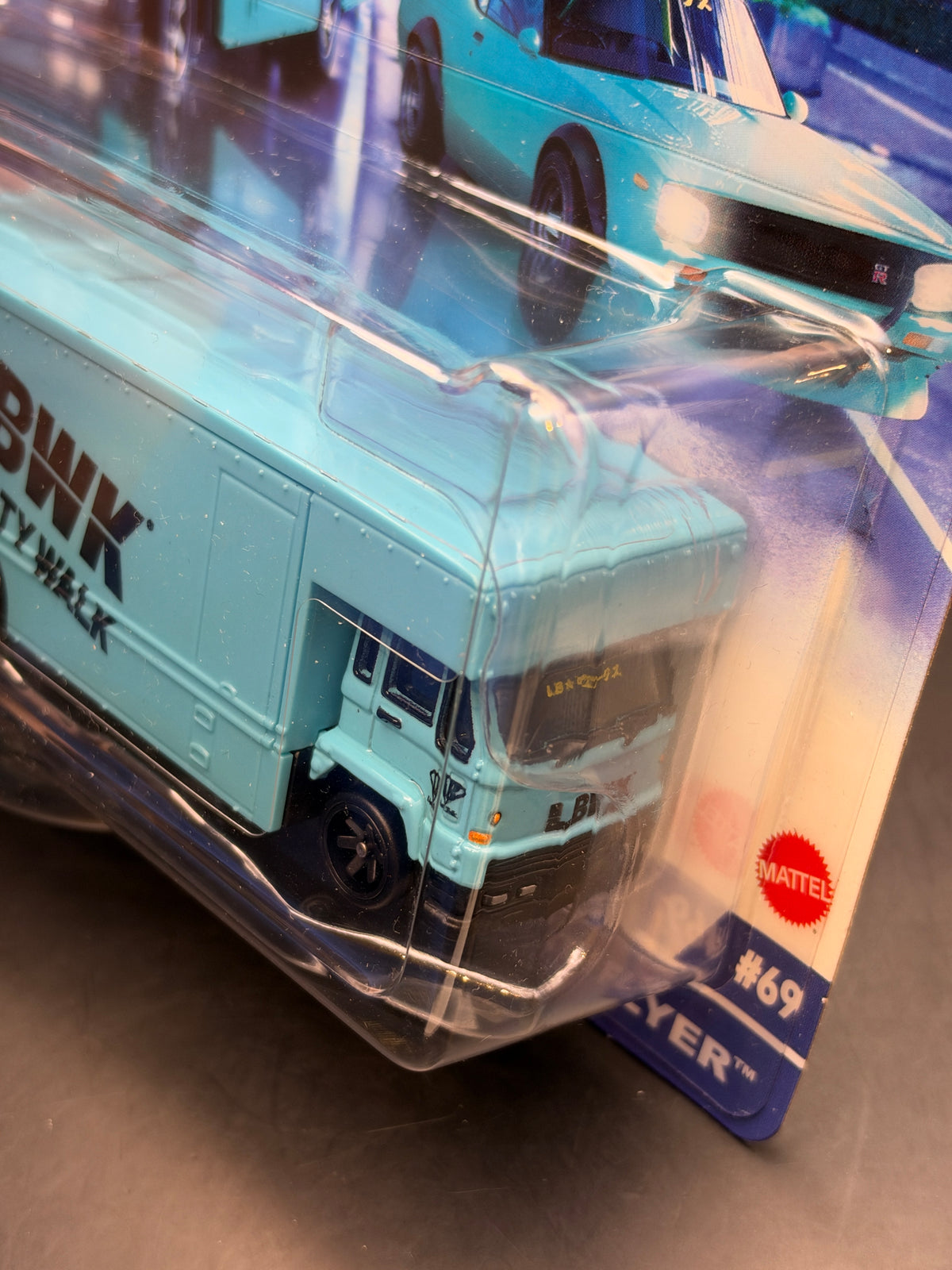 HOT WHEELS - NISSAN SKYLINE 2000GT-R / FLEET FLYER (2024) - TEAM TRANSPORT #69