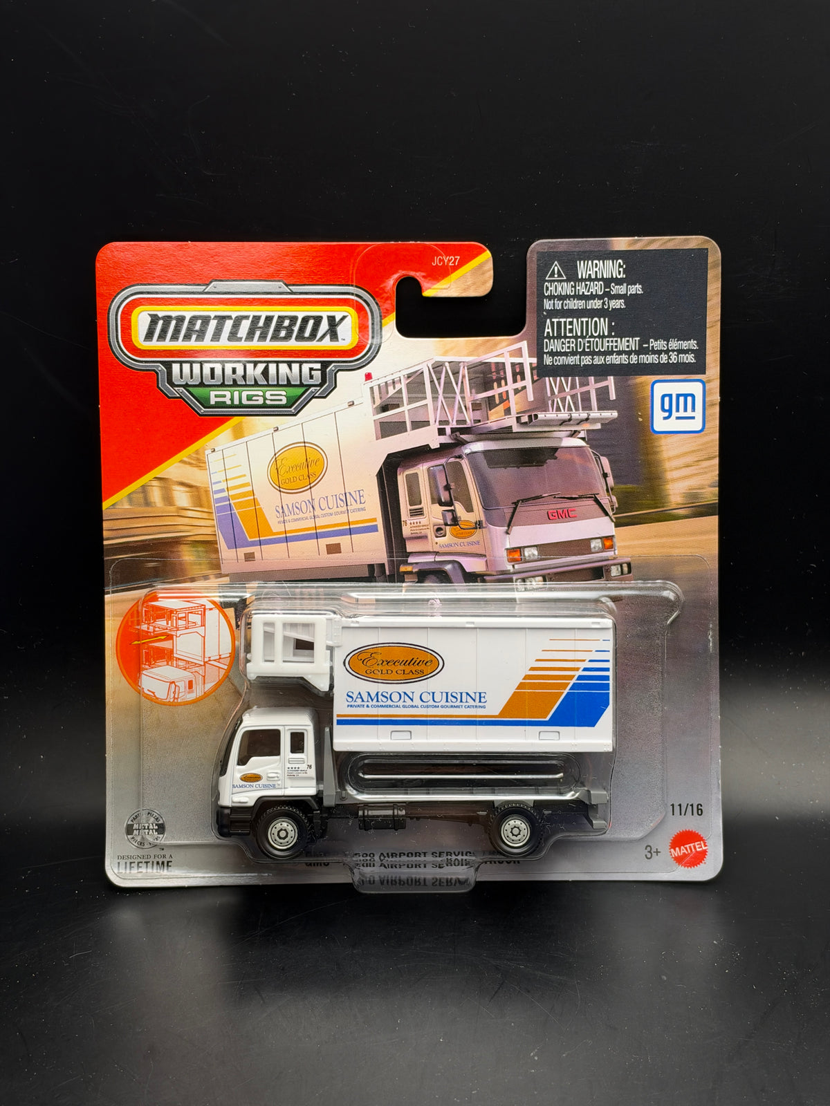 MATCHBOX WORKING RIGS - GMC T8500 AIRPORT SERVICE TRUCK - DIECAST