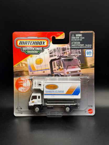MATCHBOX WORKING RIGS - GMC T8500 AIRPORT SERVICE TRUCK - DIECAST