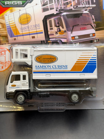 MATCHBOX WORKING RIGS - GMC T8500 AIRPORT SERVICE TRUCK - DIECAST