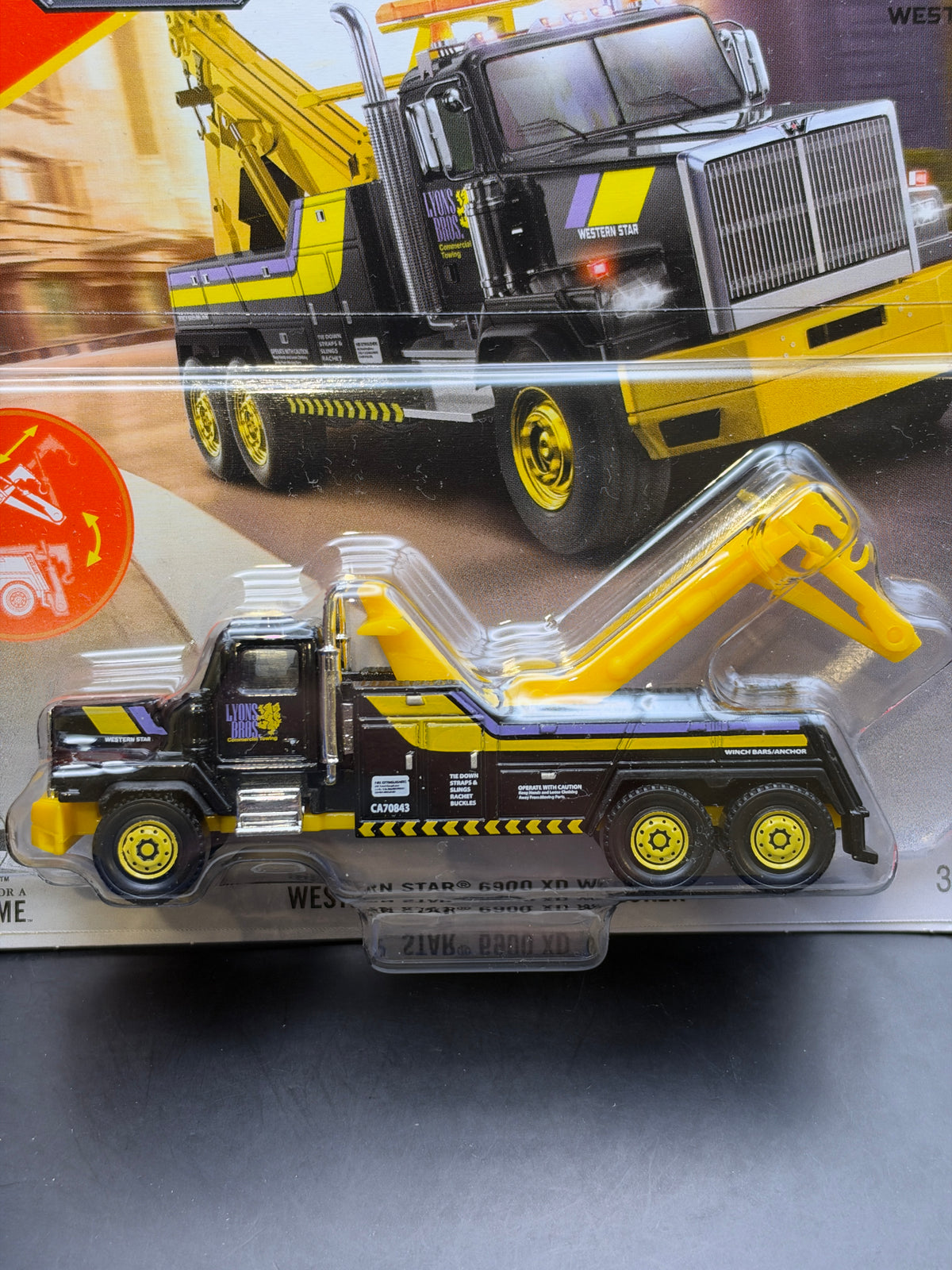 MATCHBOX WORKING RIGS - WESTERN STAR 6900 XD WRECKER - DIECAST