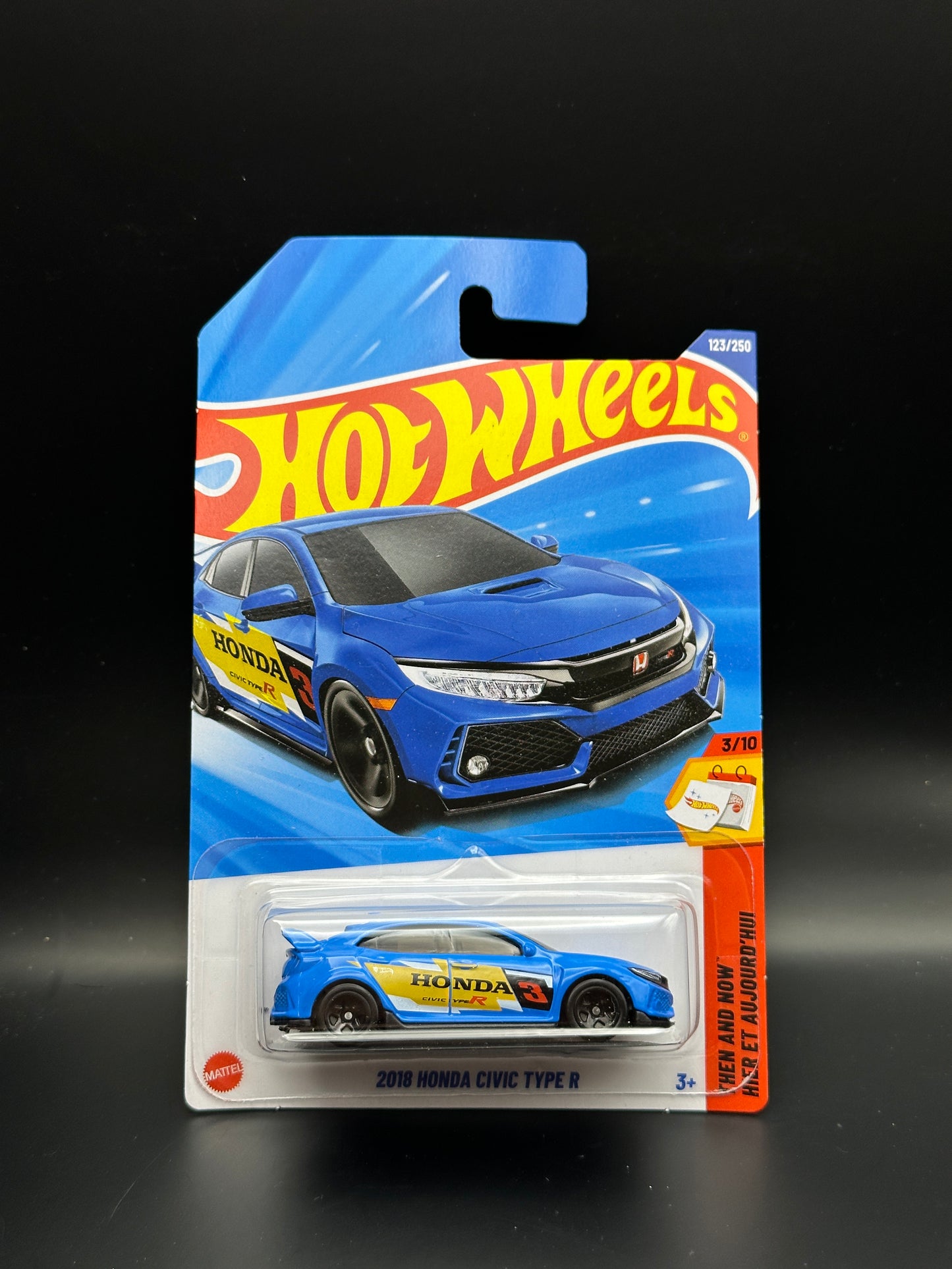 HOT WHEELS - 2018 HONDA CIVIC TYPE R (2025) - HW THEN AND NOW 3/10