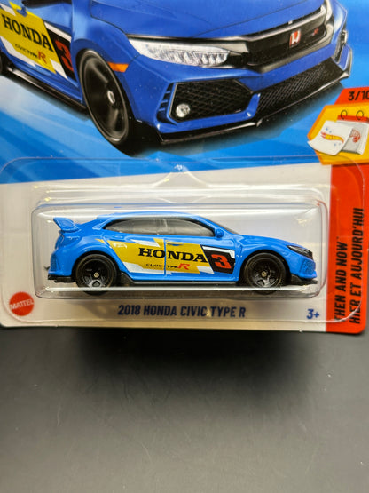 HOT WHEELS - 2018 HONDA CIVIC TYPE R (2025) - HW THEN AND NOW 3/10