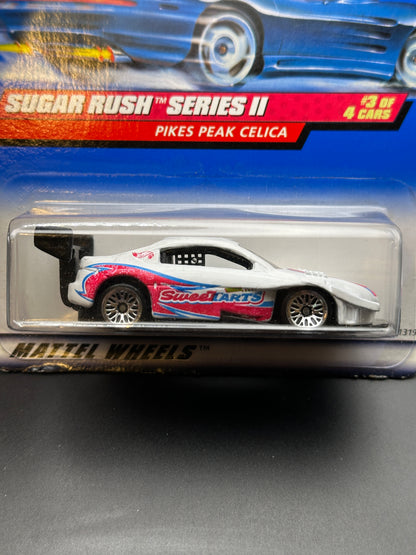 HOT WHEELS - PIKES PEAK CELICA (1999) - HW SUGAR RUSH SERIES II 3/4