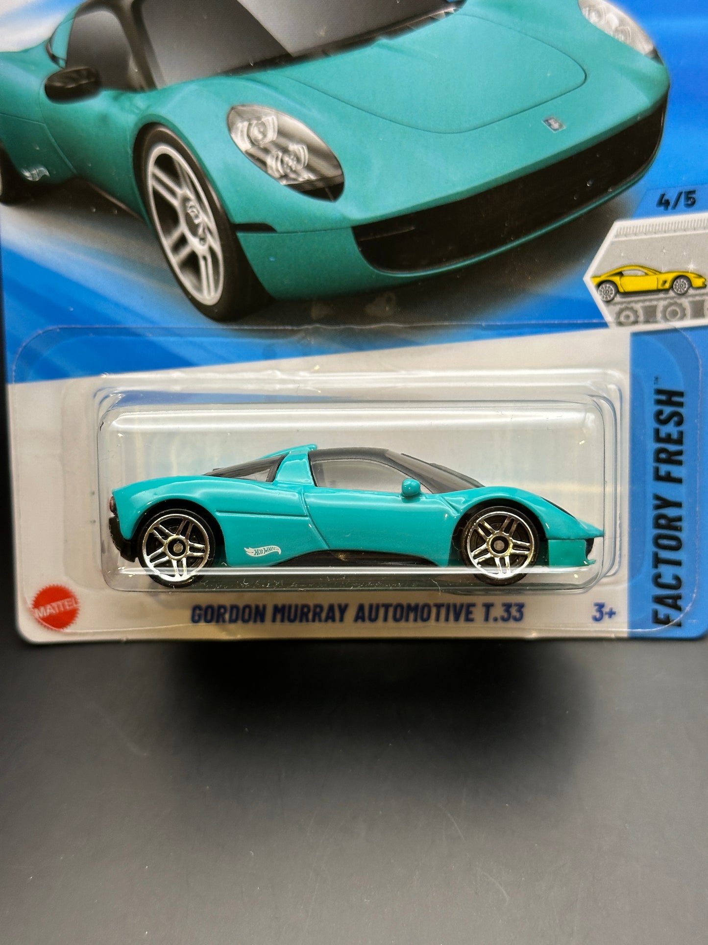 HOT WHEELS - GORDON MURRAY AUTOMOTIVE T.33 (2025) - HW FACTORY FRESH 4/5
