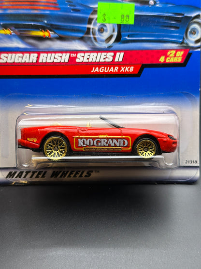 HOT WHEELS - JAGUAR XK8 (1999) - HW SUGAR RUSH SERIES II 2/4