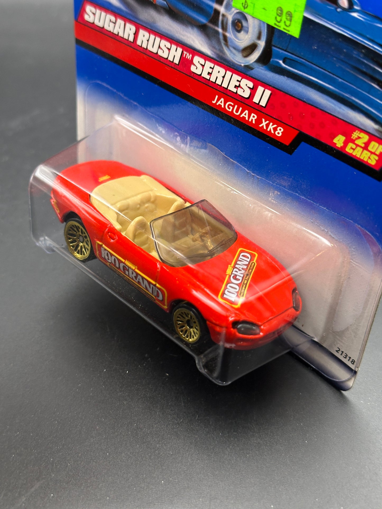 HOT WHEELS - JAGUAR XK8 (1999) - HW SUGAR RUSH SERIES II 2/4
