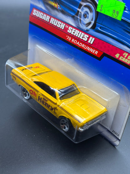 HOT WHEELS - 70 ROADRUNNER (1999) - HW SUGAR RUSH SERIES II 1/4