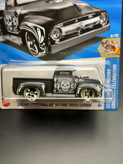 HOT WHEELS - CUSTOM 56 FORD TRUCK (2025) - HW CELEBRATION RACERS 8/10
