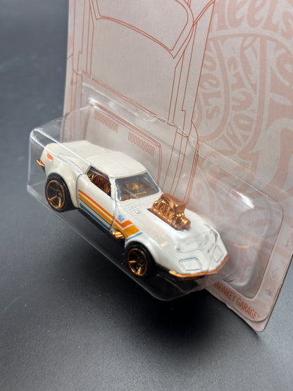 HOT WHEELS - 68 CORVETTE GAS MONKEY GARAGE (2020) - ANNIVERSARY PEARL AND CHROME SERIES 5/6