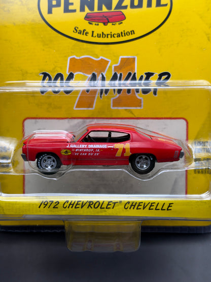 GREENLIGHT - 1972 CHEVROLET CHEVELLE - DOC MAYVER 71 - PENNZOIL