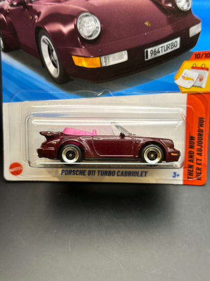 HOT WHEELS - PORSCHE 911 TURBO CABRIOLET (2025) - HW THEN AND NOW 10/10