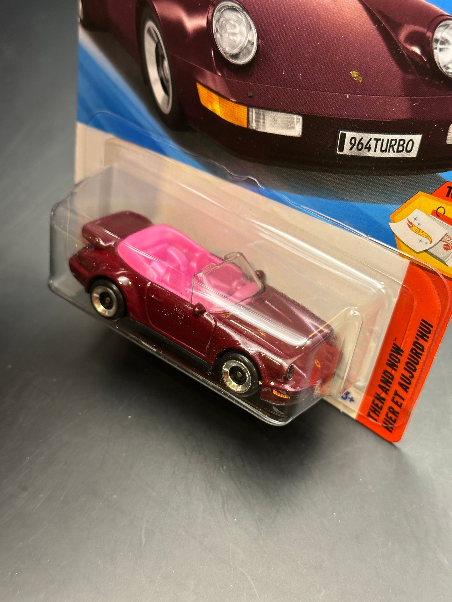 HOT WHEELS - PORSCHE 911 TURBO CABRIOLET (2025) - HW THEN AND NOW 10/10