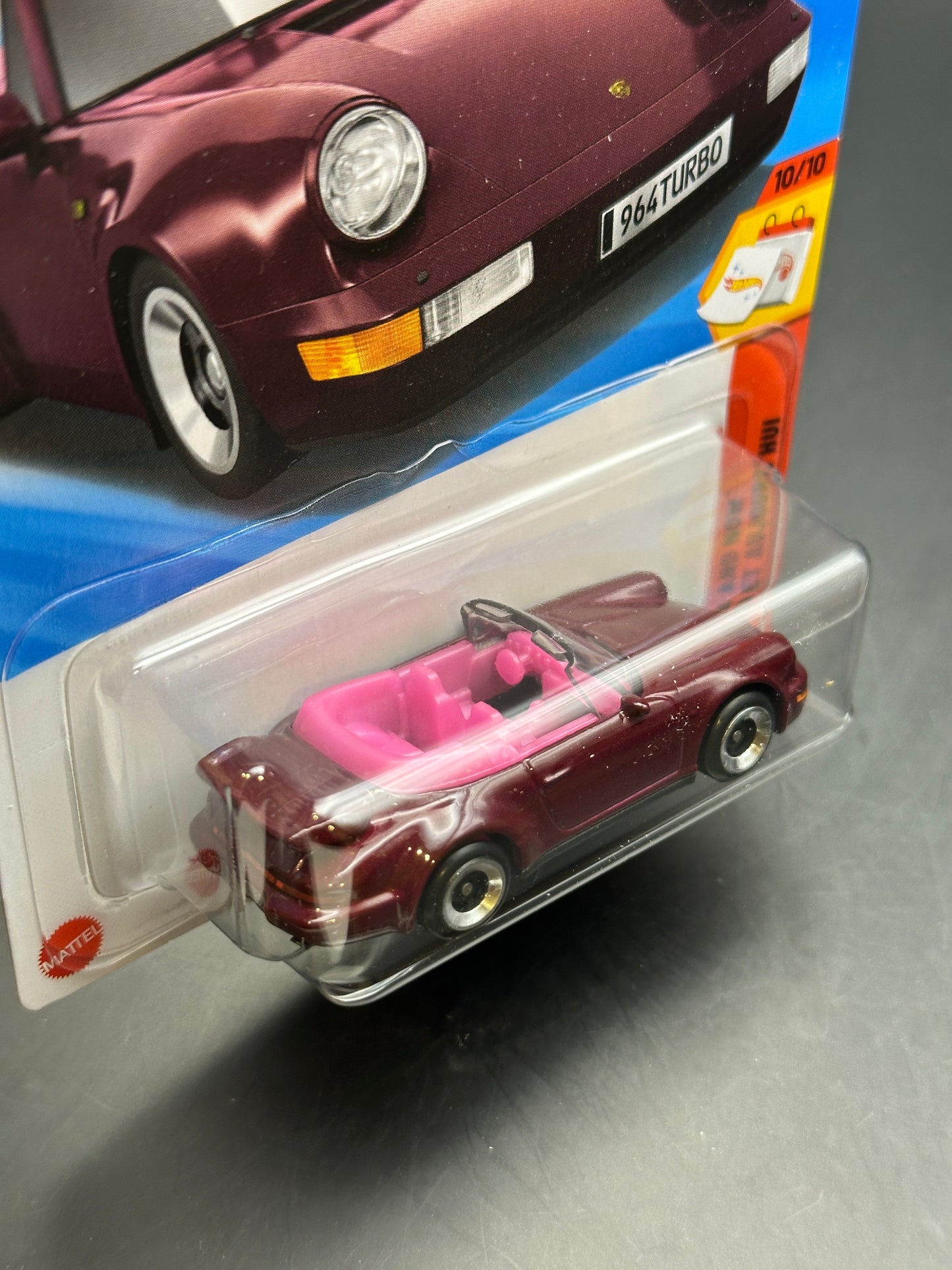 HOT WHEELS - PORSCHE 911 TURBO CABRIOLET (2025) - HW THEN AND NOW 10/10
