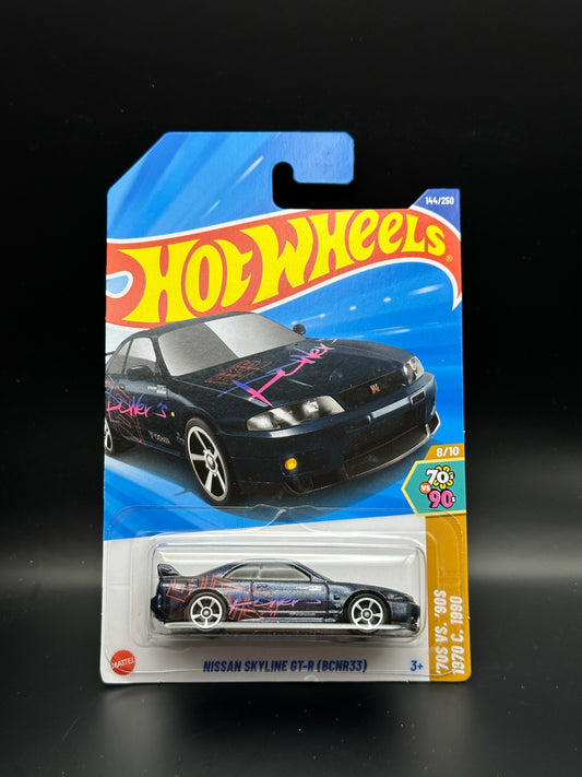 HOT WHEELS - NISSAN SKYLINE GTR BCNR33 (2025) - HW 70 VS 90 8/10