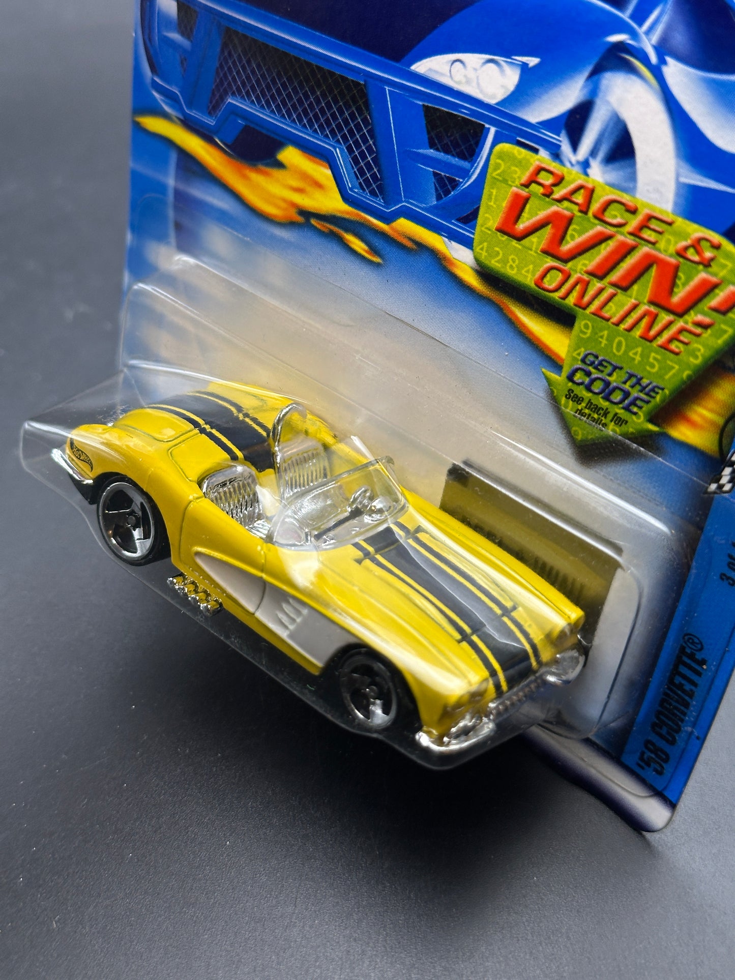 HOT WHEELS - 58 CORVETTE (2002) - HW CORVETTE SERIES 3/4