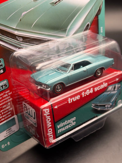 AUTO WORLD - 1966 CHEVY CHEVELLE SS 396 - VINTAGE MUSCLE - 1/64 SCALE