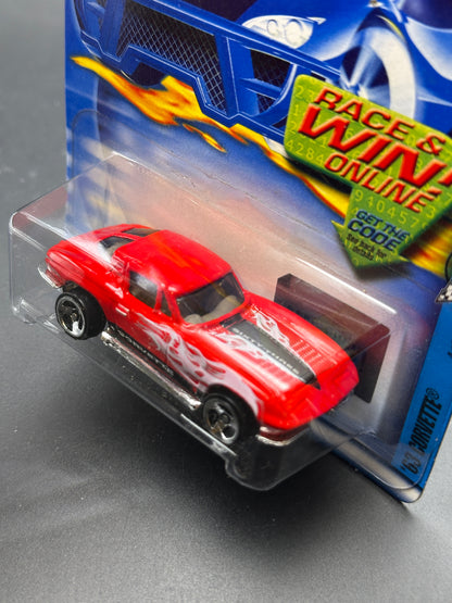 HOT WHEELS - 63 CORVETTE (2002) - HW CORVETTE SERIES 4/4
