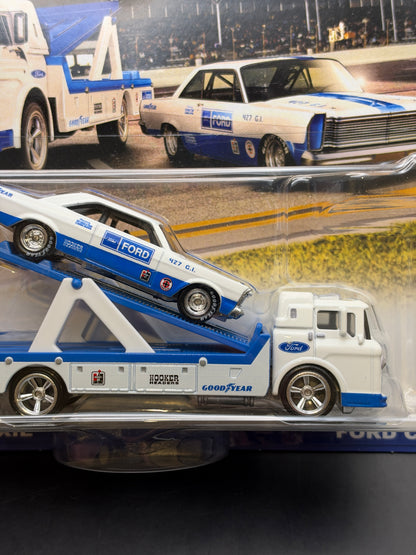 HOT WHEELS - 65 FORD GALAXIE / FORD C-800 (2022) - TEAM TRANSPORT #38