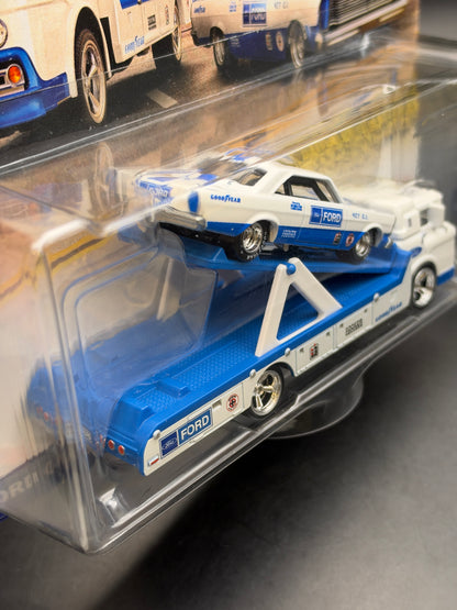HOT WHEELS - 65 FORD GALAXIE / FORD C-800 (2022) - TEAM TRANSPORT #38