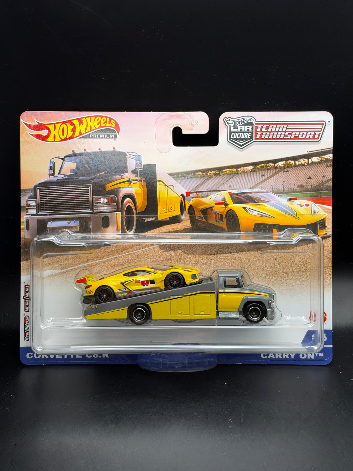 HOT WHEELS - CORVETTE C8.R / CARRY ON (2021) - TEAM TRANSPORT #36