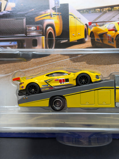 HOT WHEELS - CORVETTE C8.R / CARRY ON (2021) - TEAM TRANSPORT #36