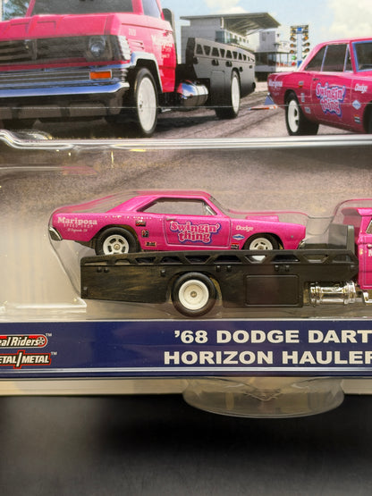 HOT WHEELS - 68 DODGE DART / HORIZON HAULER (2020) - TEAM TRANSPORT #25