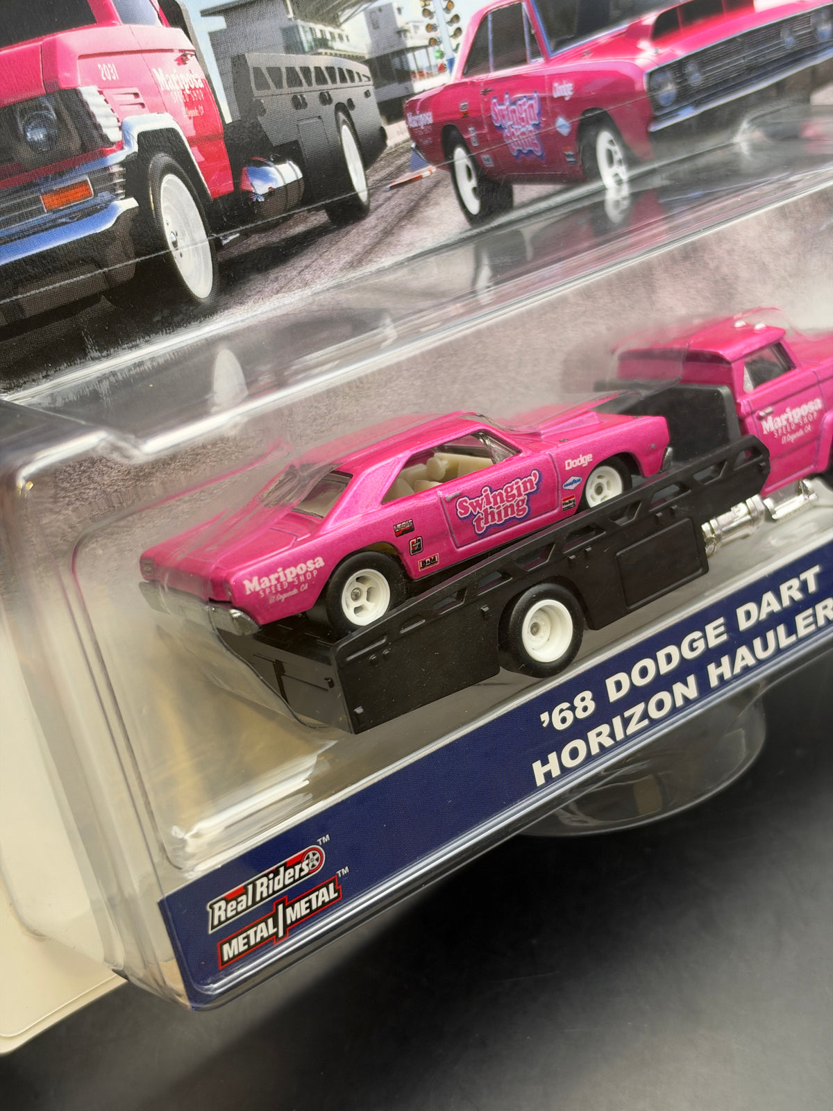 HOT WHEELS - 68 DODGE DART / HORIZON HAULER (2020) - TEAM TRANSPORT #25