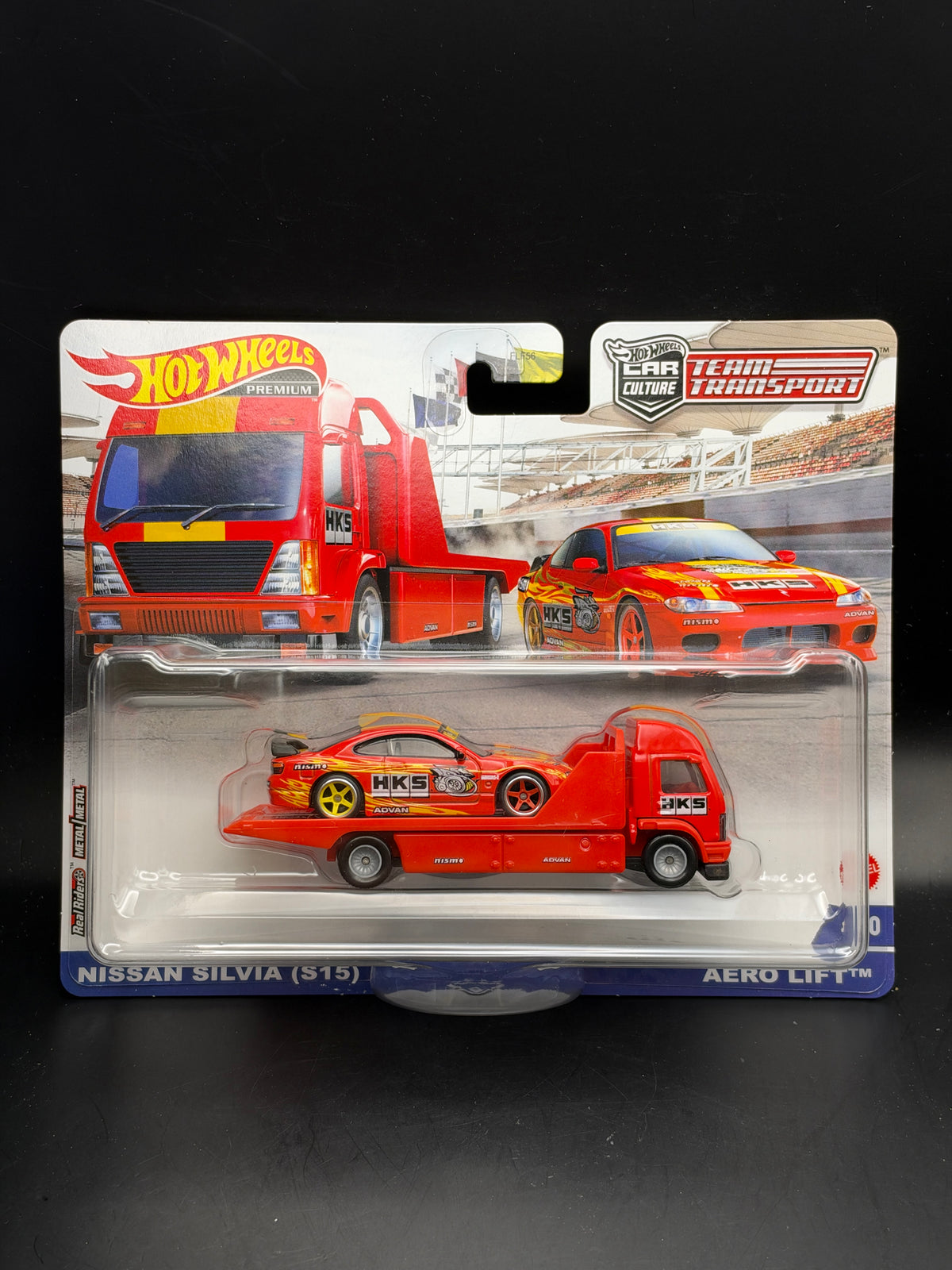 HOT WHEELS - NISSAN SILVIA S15 / AERO LIFT (2022) - TEAM TRANSPORT #40