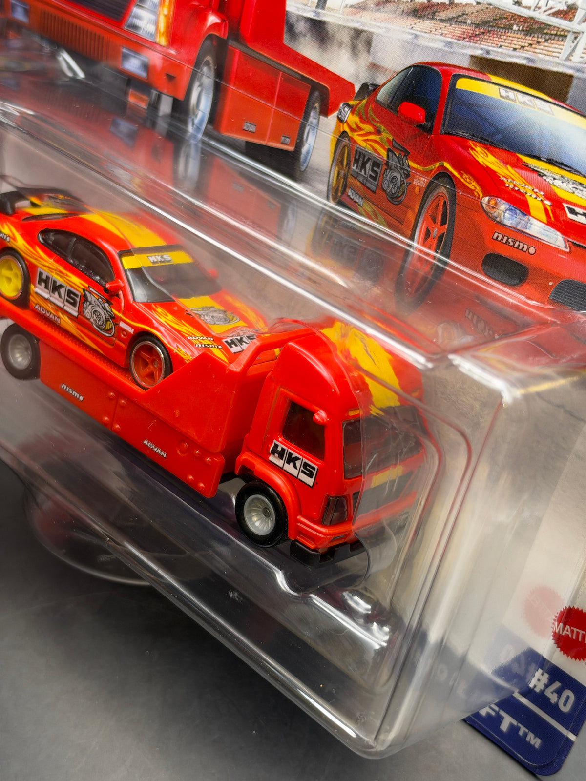 HOT WHEELS - NISSAN SILVIA S15 / AERO LIFT (2022) - TEAM TRANSPORT #40