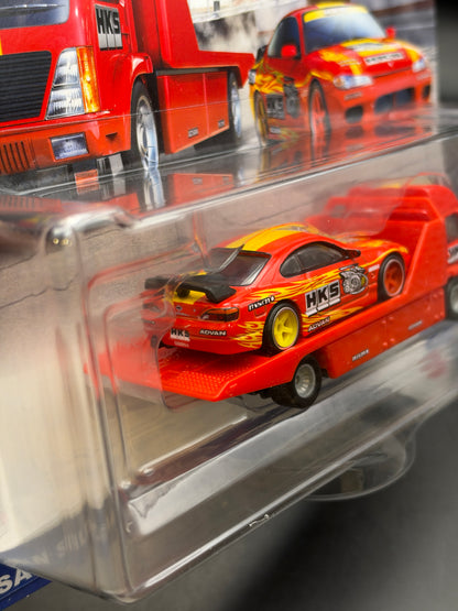 HOT WHEELS - NISSAN SILVIA S15 / AERO LIFT (2022) - TEAM TRANSPORT #40