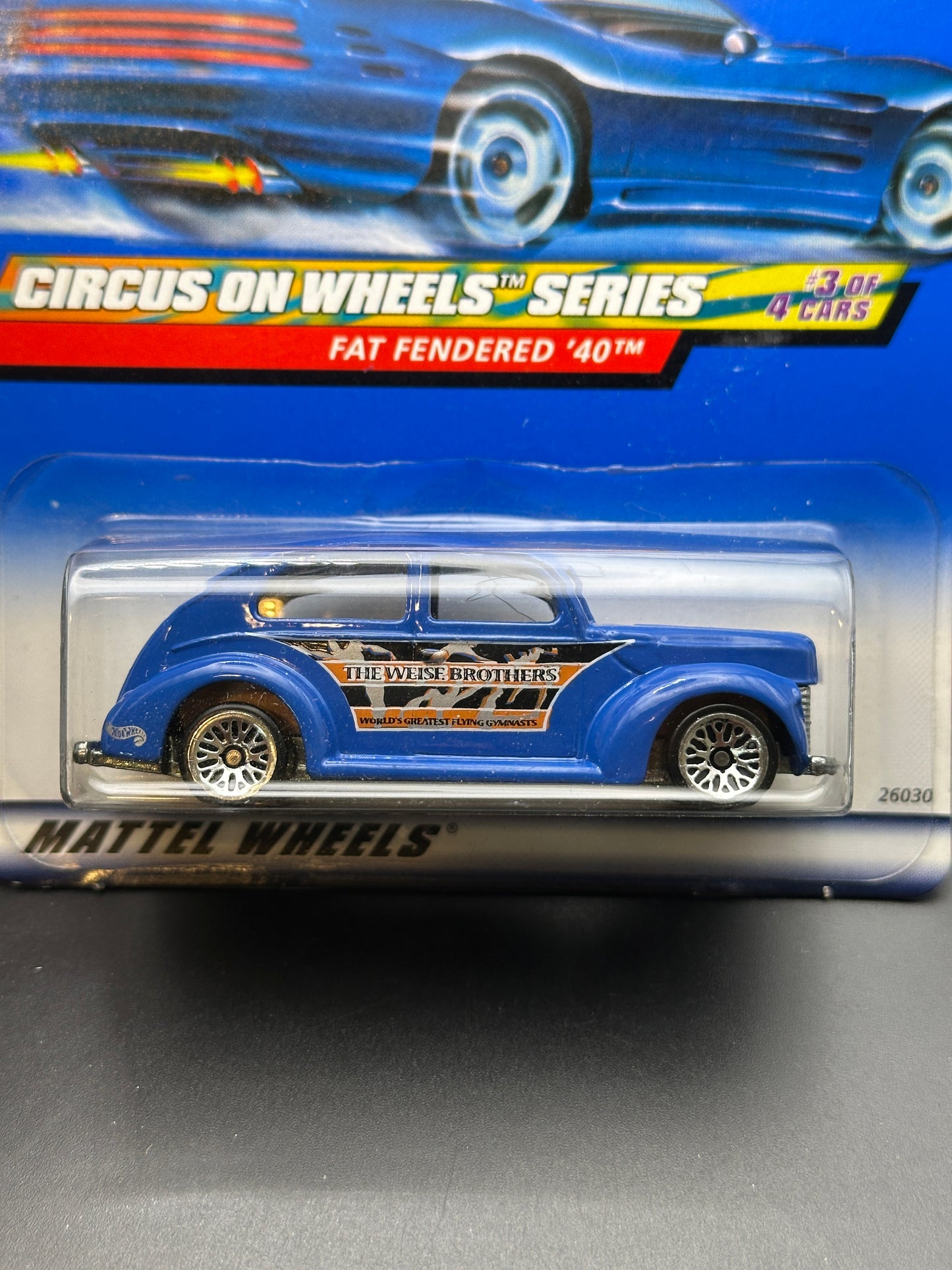 HOT WHEELS - FAT FENDERED 40 (2000) - HW CIRCUS ON WHEELS SERIES 3/4