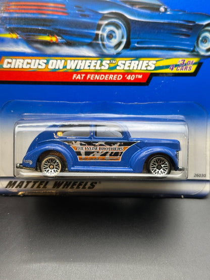 HOT WHEELS - FAT FENDERED 40 (2000) - HW CIRCUS ON WHEELS SERIES 3/4
