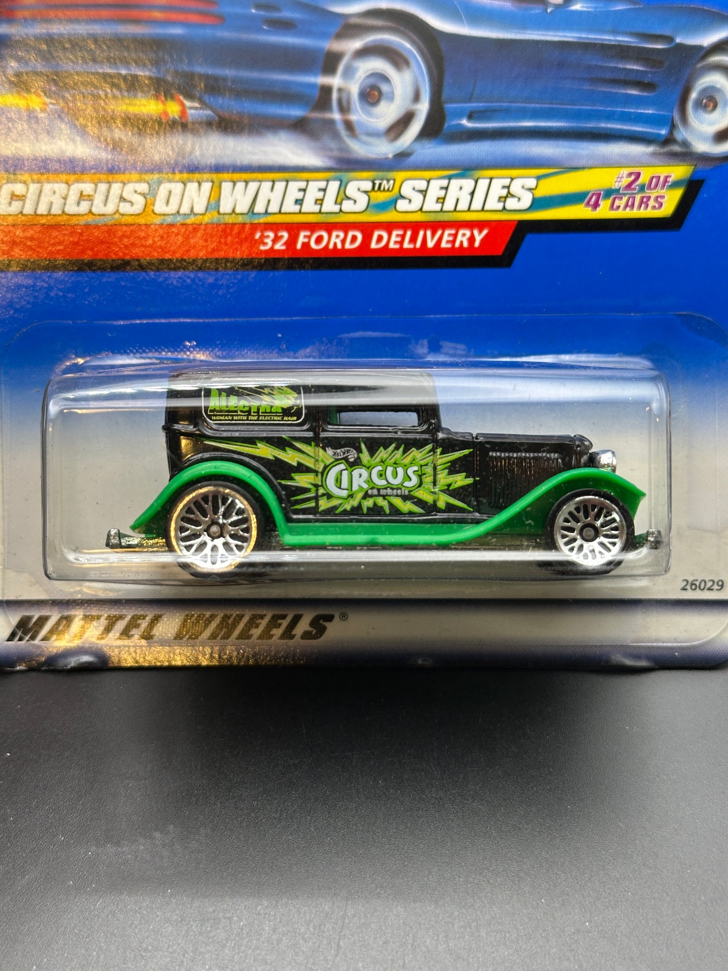 HOT WHEELS - 32 FORD DELIVERY (2000) - HW CIRCUS ON WHEELS SERIES 2/4