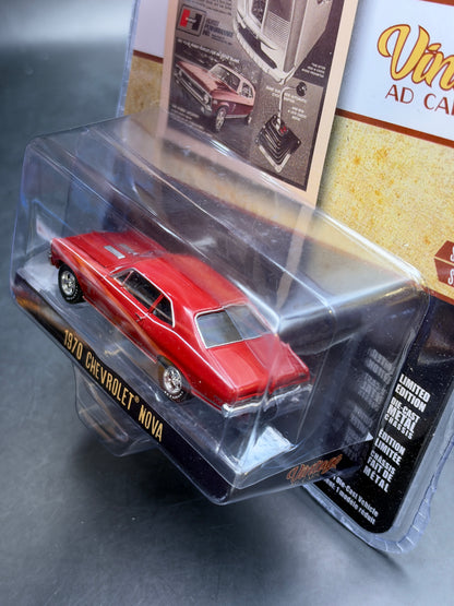 GREENLIGHT - 1970 CHEVROLET NOVA - HIT THE JACKPOT - VINTAGE AD CARS