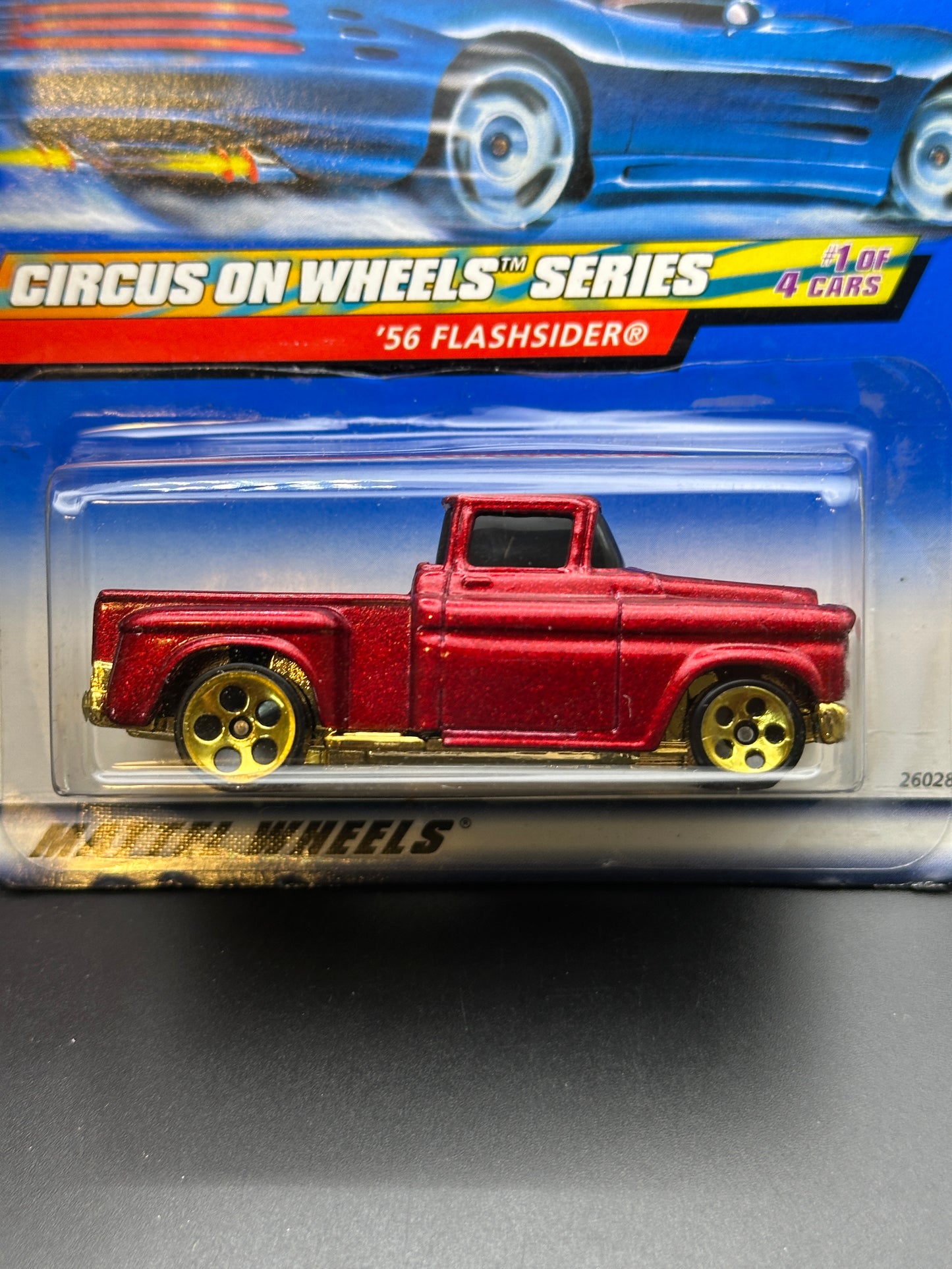 HOT WHEELS - 56 FLASHSIDER (2000) - HW CIRCUS ON WHEELS SERIES 1/4