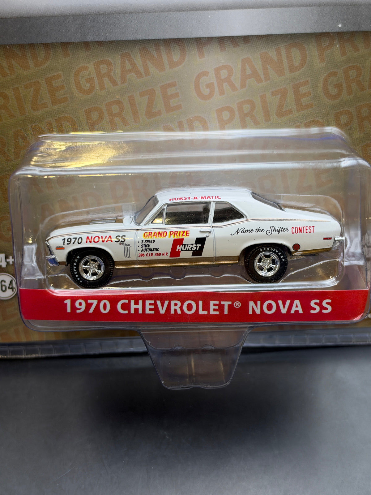 GREENLIGHT - 1970 CHEVROLET NOVA SS - HURST A MATIC - HOBBY HOBBY EXCLUSIVE