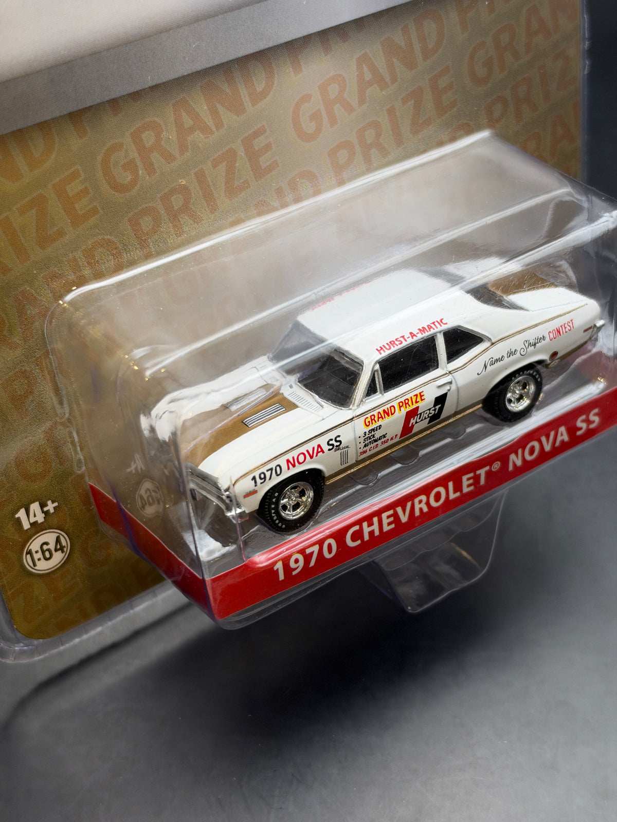 GREENLIGHT - 1970 CHEVROLET NOVA SS - HURST A MATIC - HOBBY HOBBY EXCLUSIVE