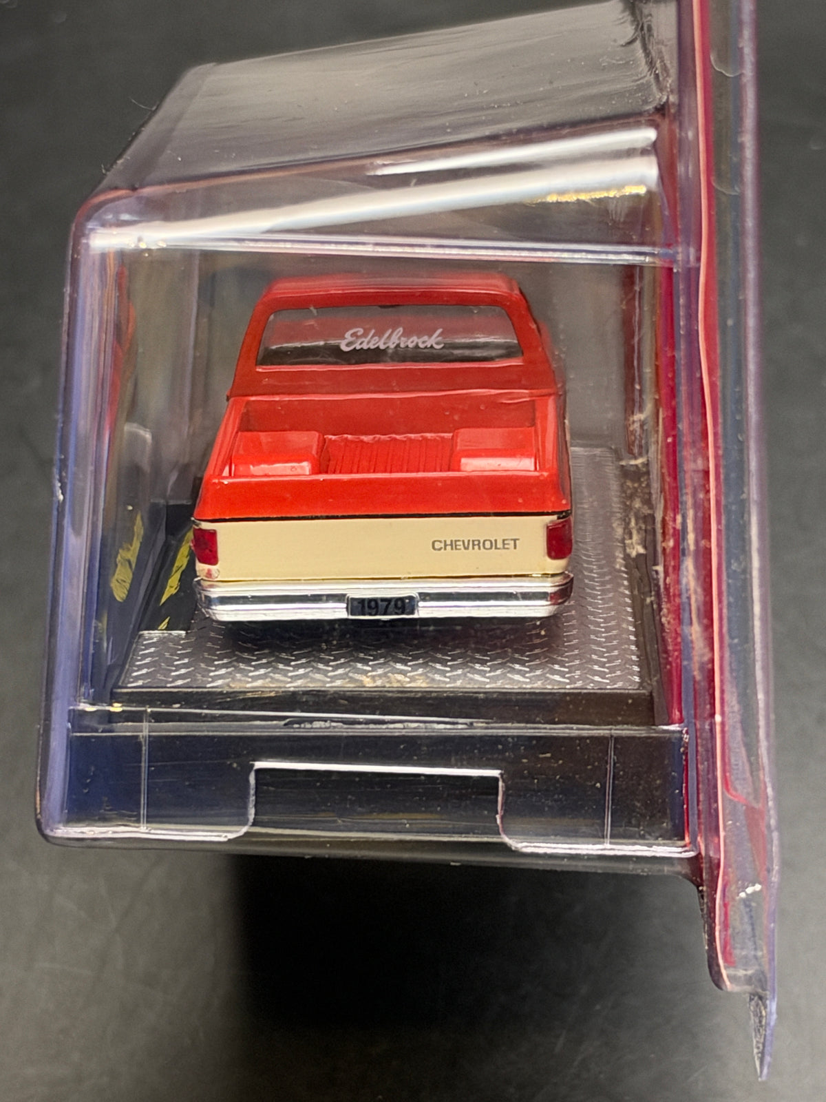 M2 MACHINES - MIJO EXCLUSIVES - 1979 CHEVROLET SILVERADO - MSJ43 - GO WITH EDELBROCK