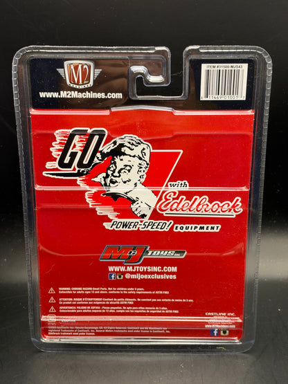 M2 MACHINES - MIJO EXCLUSIVES - 1979 CHEVROLET SILVERADO - MSJ43 - GO WITH EDELBROCK