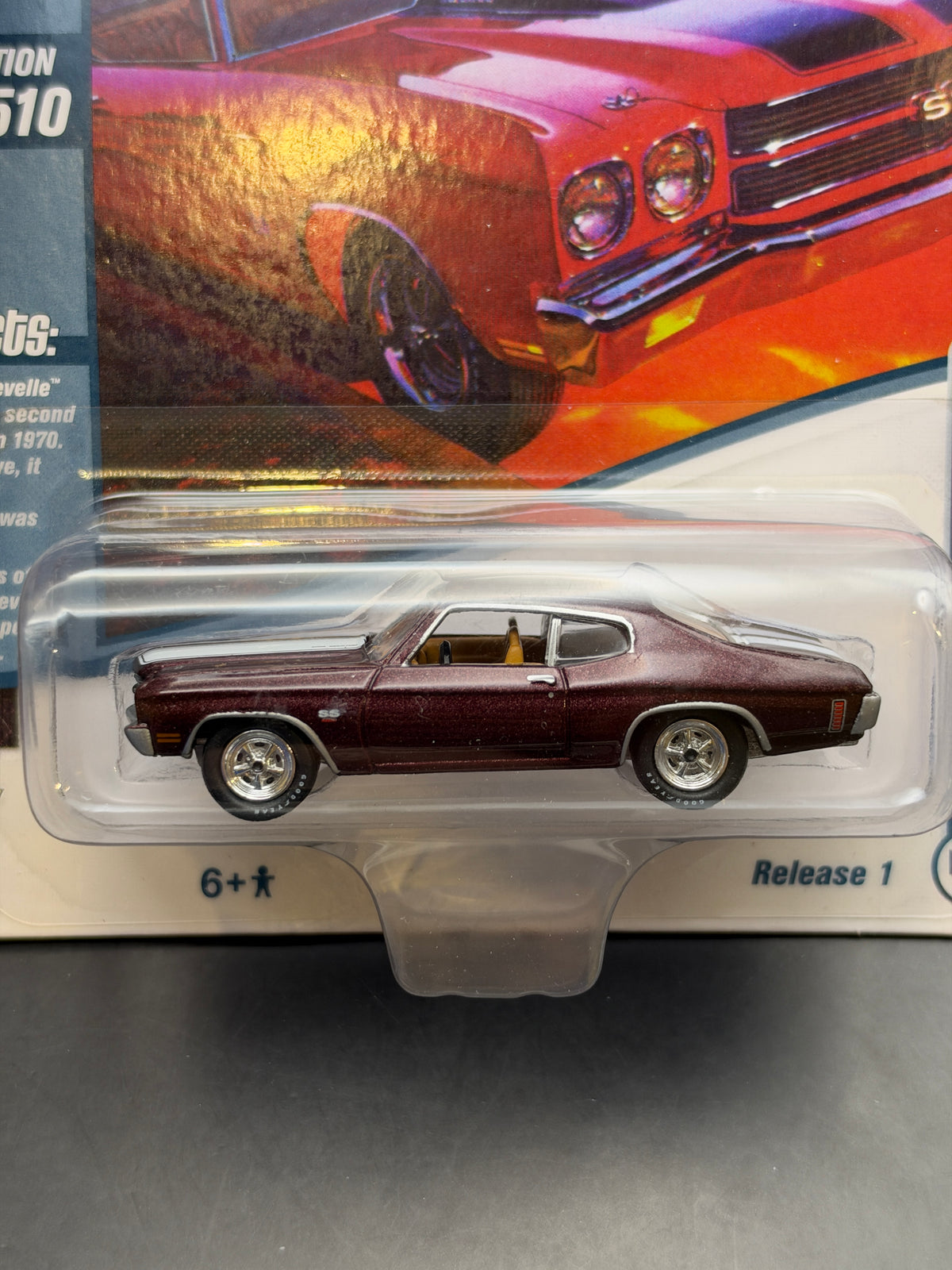 JOHNNY LIGHTNING - 1970 CHEVY CHEVELLE SS 454 - CHEVROLET - MUSCLE CARS USA