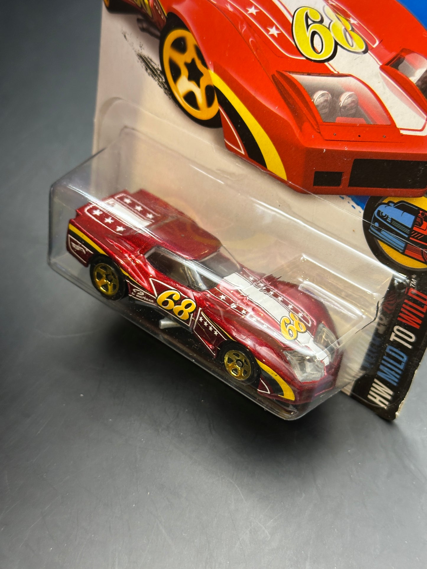 HOT WHEELS - 76 GREENWOOD CORVETTE (2016) - HW MILD TO WILD 8/10
