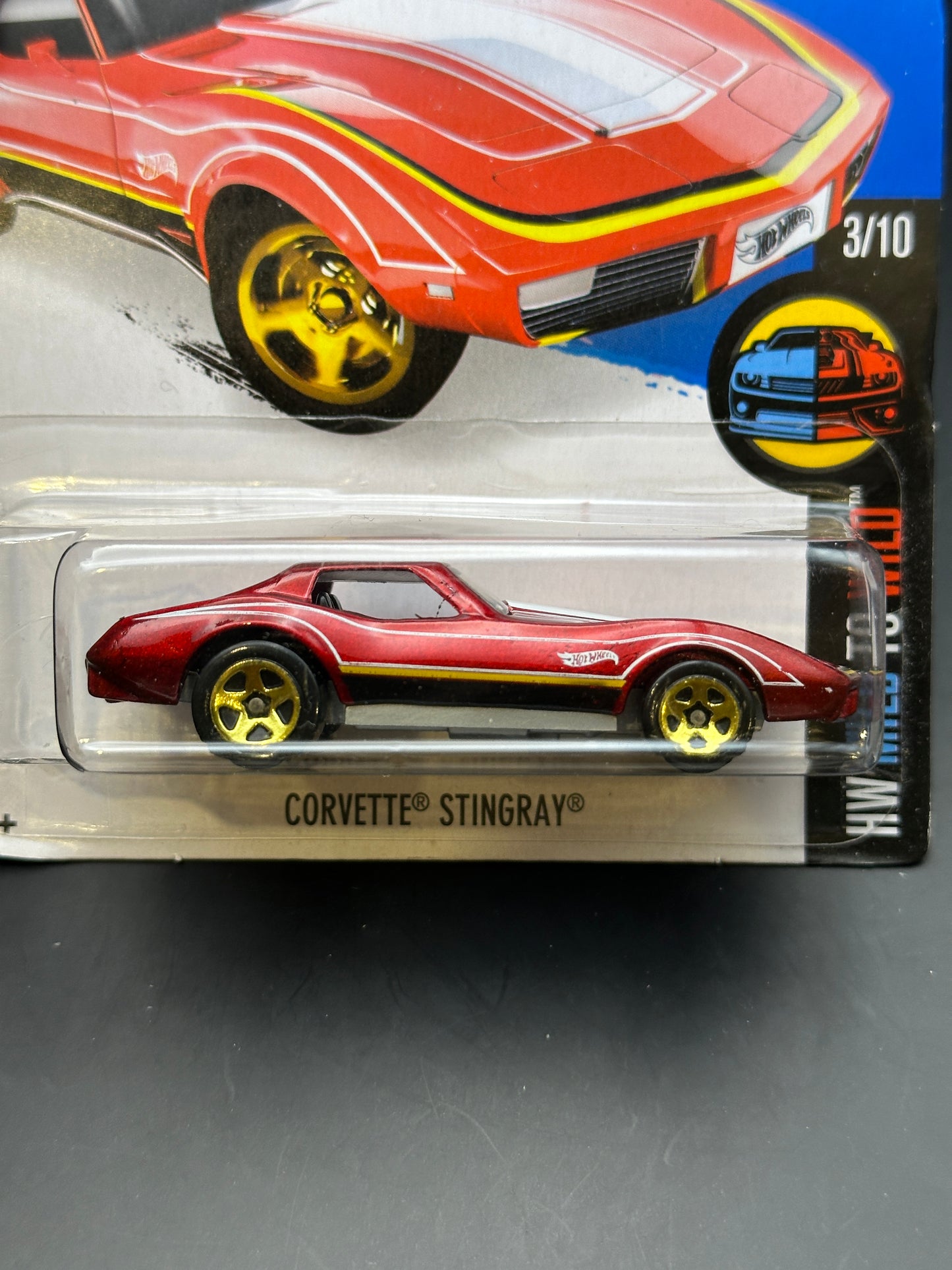 HOT WHEELS - CORVETTE STINGRAY (2016) - HW MILD TO WILD 3/10