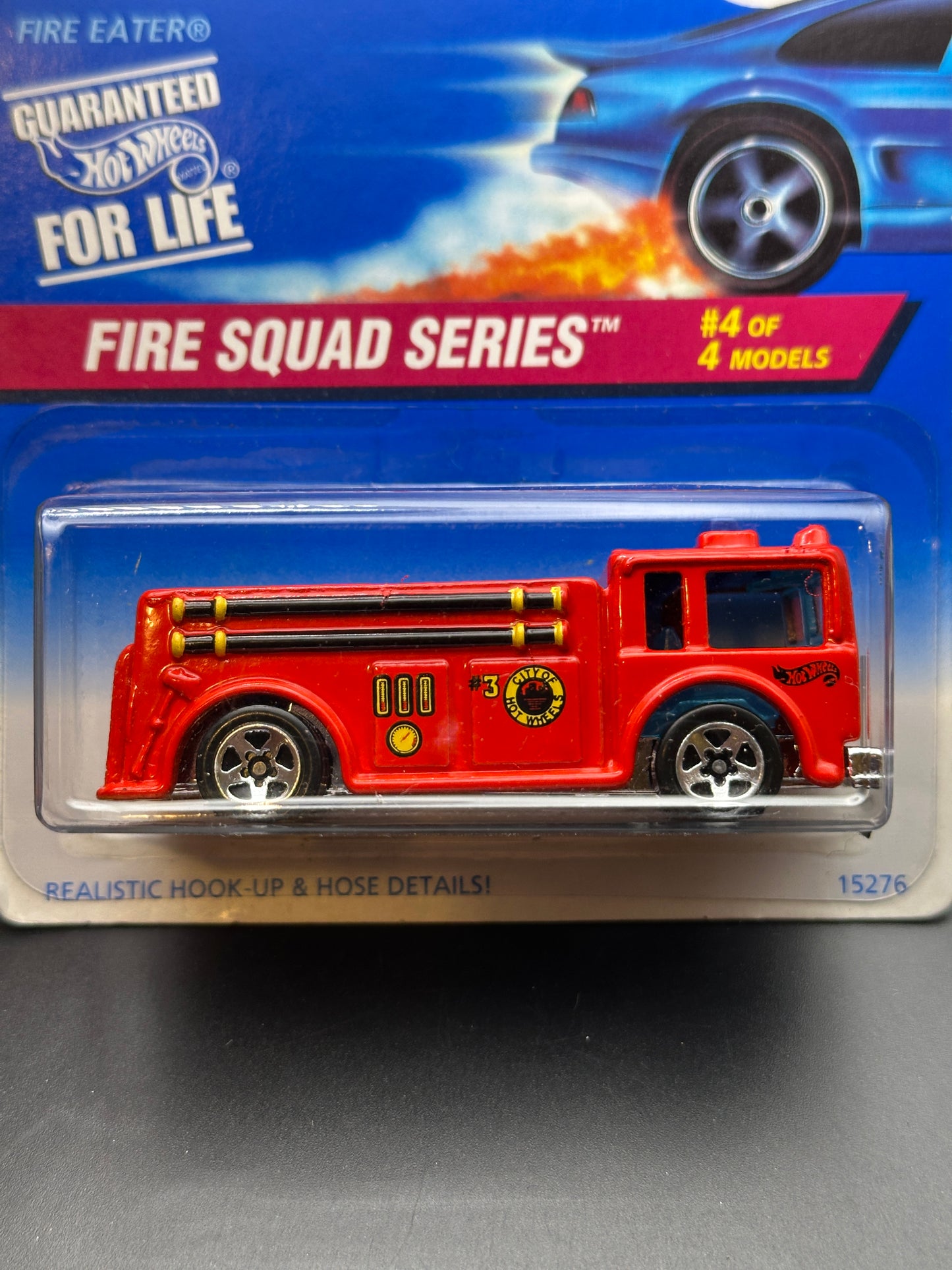 HOT WHEELS - FIRE EATER (1996) - HW FIRE SQUAD SERIES 4/4