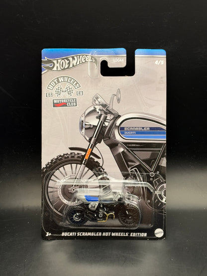 HOT WHEELS - DUCATI SCRAMBLER HOT WHEELS EDITION (2024) - SILVER SERIES - MOTORCYCLE CLUB SERIES 4/5