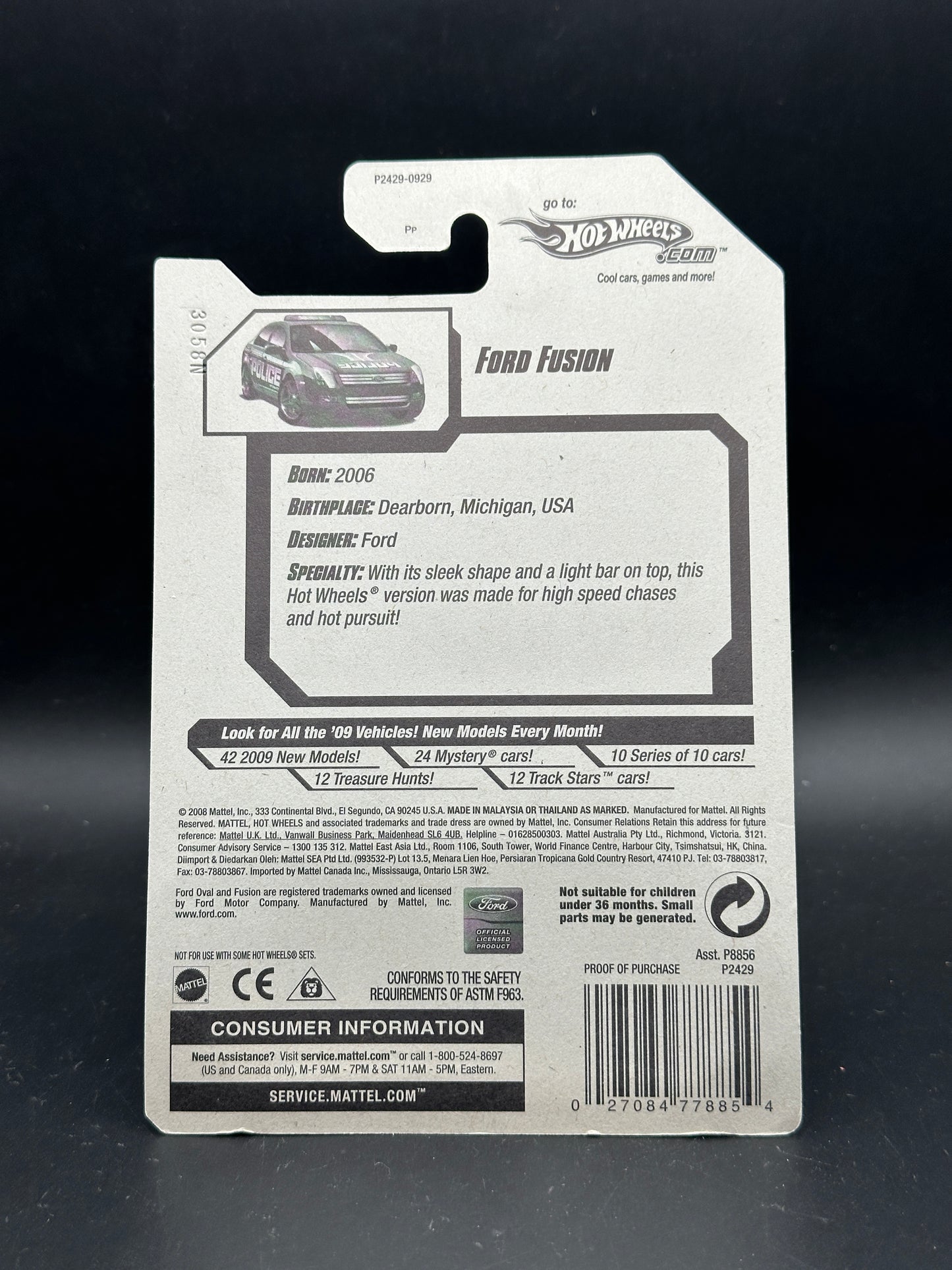 HOT WHEELS - FORD FUSION (2009) - HW CITY WORKS