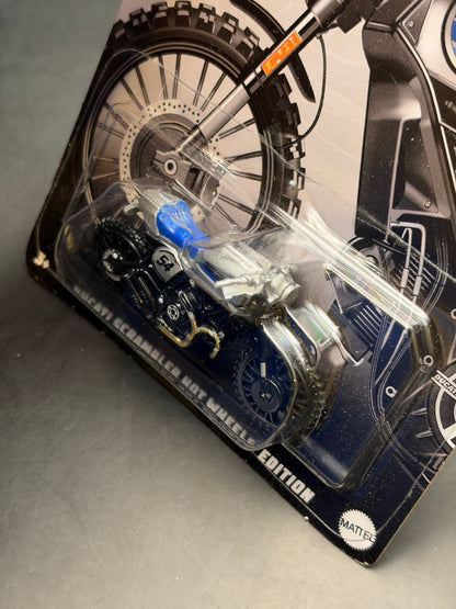 HOT WHEELS - DUCATI SCRAMBLER HOT WHEELS EDITION (2024) - SILVER SERIES - MOTORCYCLE CLUB SERIES 4/5