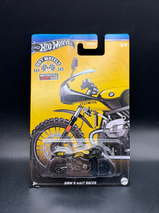 HOT WHEELS - BMW R NINET RACER (2024) - SILVER SERIES - MOTORCYCLE CLUB SERIES 3/5